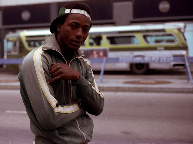 Members Only Jackets and Tracksuits at the Park