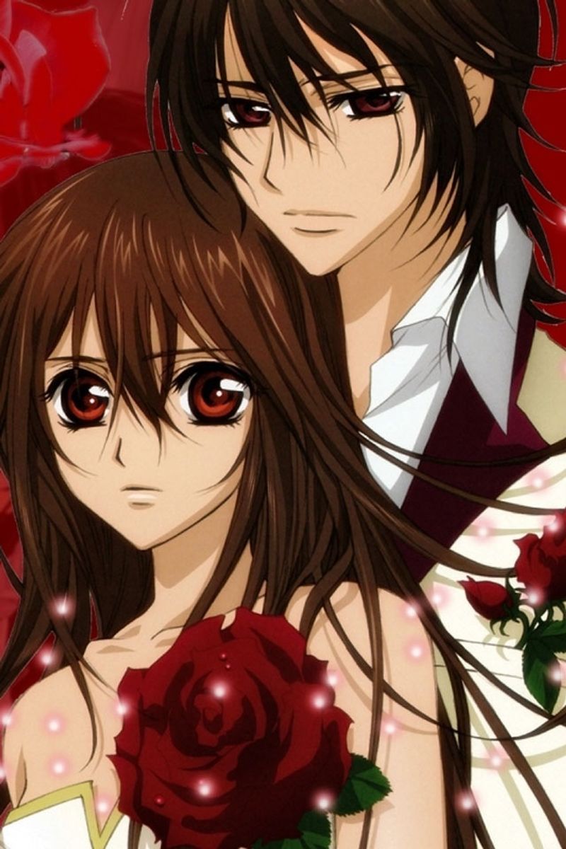 Kaname Kuran and Yuki Cross (Vampire Knight)