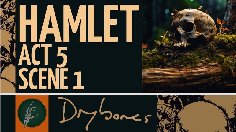 Hamlet Holds the Skull During 