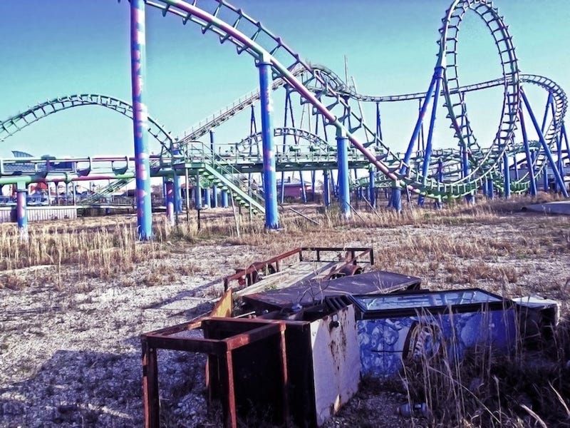 Six Flags New Orleans (formerly Jazzland), Louisiana