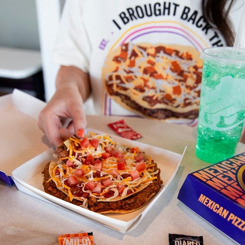 Taco Bell Mexican Pizza