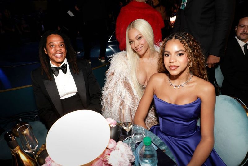 Beyonce, Jay-Z, and Blue Ivy Carter