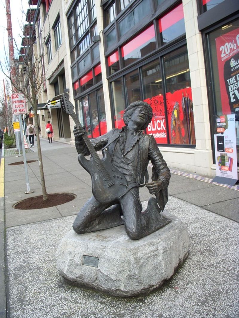 Jimi Hendrix – Capitol Hill, Seattle, Washington, USA