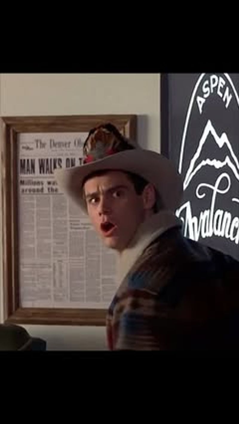 Jim Carrey Improvised the Moon Landing Line