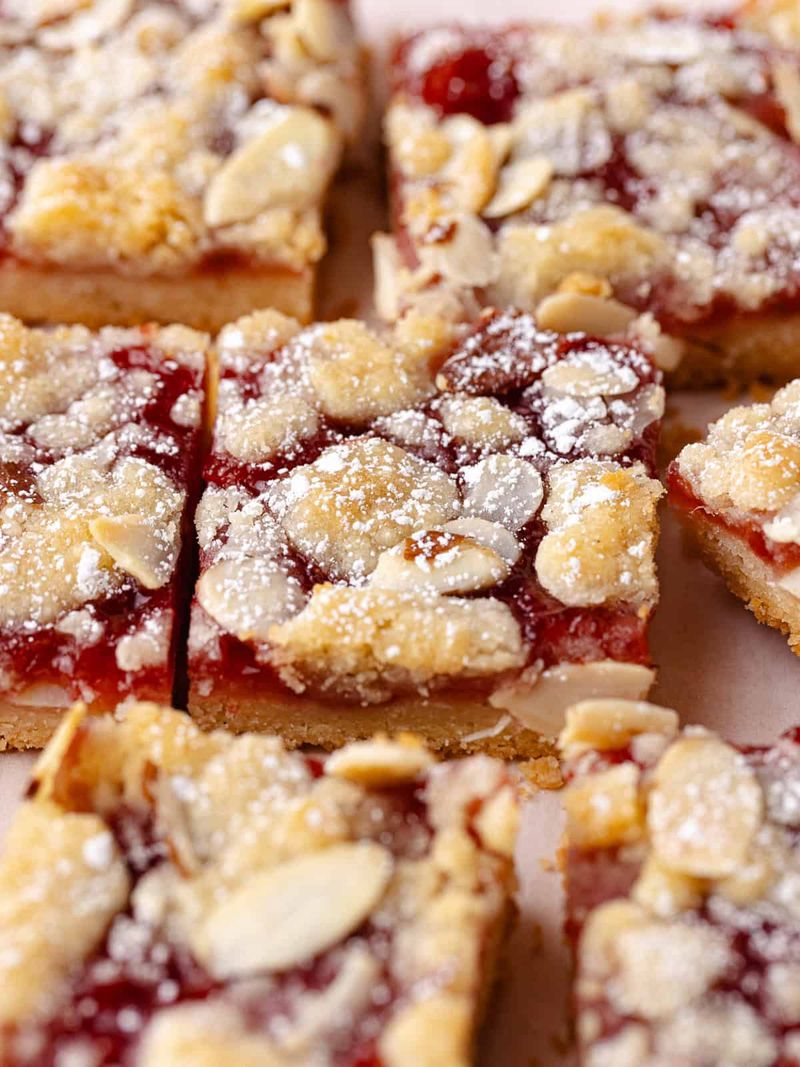 Jam Crumble Bars