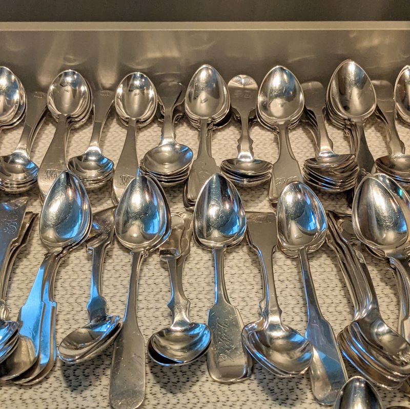Polishing Silverware Regularly