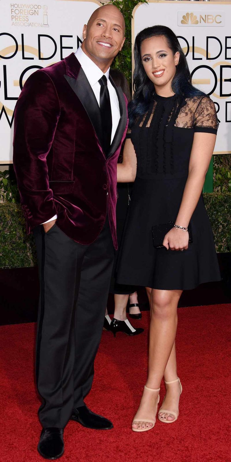 Dwayne 'The Rock' Johnson and Simone Johnson