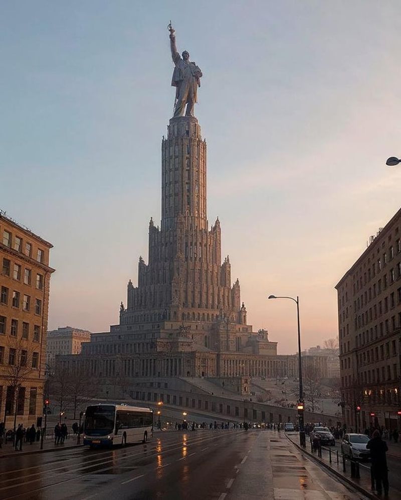 Palace of the Soviets, Moscow, Russia