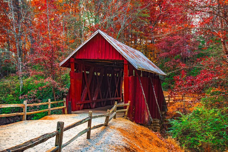 Campbell's Covered Bridge and Pretty Place