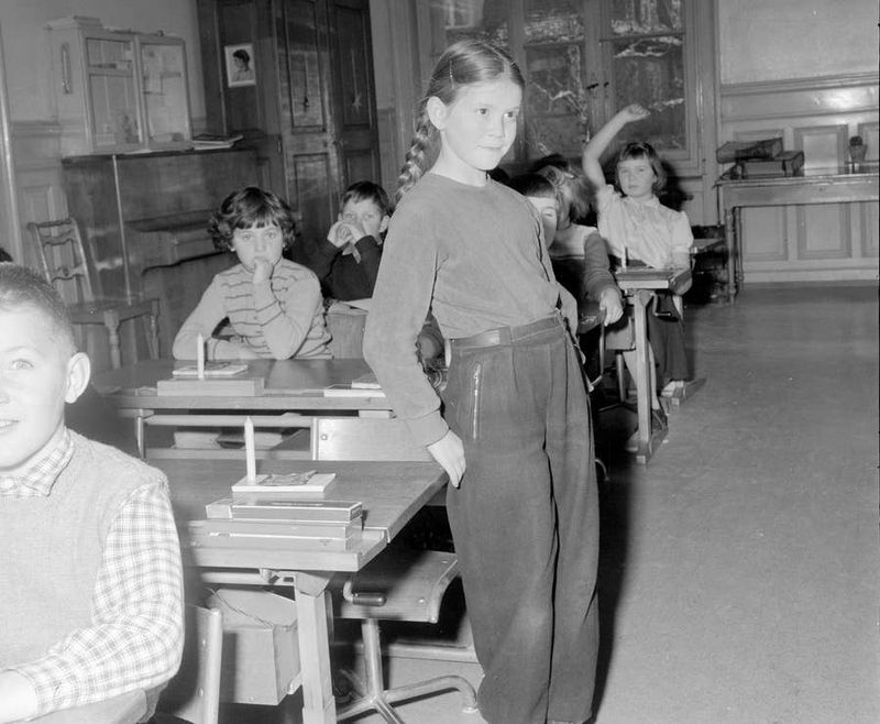 Hall Passes Were Required to Leave the Classroom