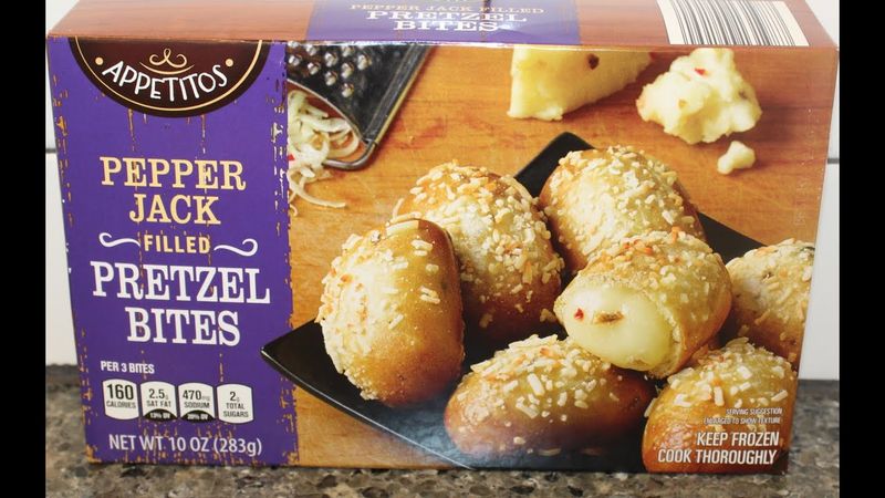 Appetitos Cheddar Pretzel Bites or Pepper Jack Pretzel Bites