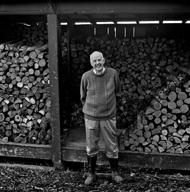 Chopping and Stacking Firewood