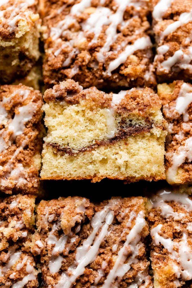 Cinnamon Coffee Cake with Streusel Crumb Topping