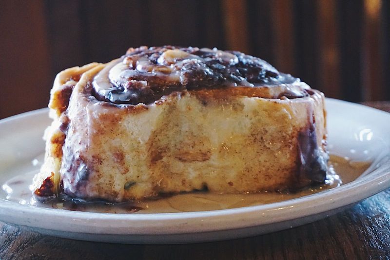 Cinnamon Rolls the Size of Dinner Plates