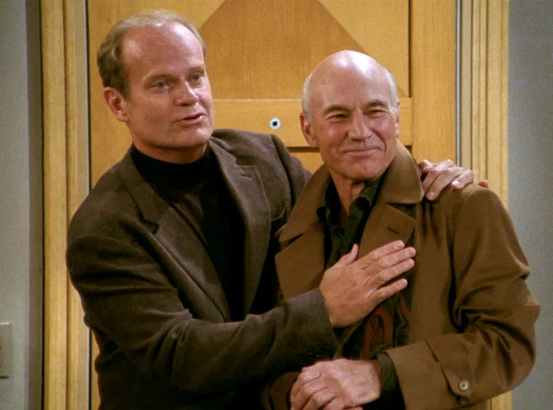 Patrick Stewart as Alistair Burke