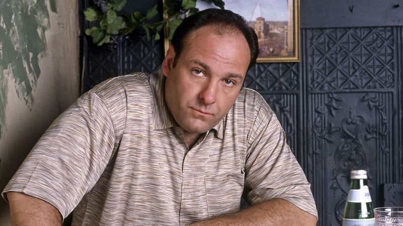 James Gandolfini as Tony Soprano in The Sopranos