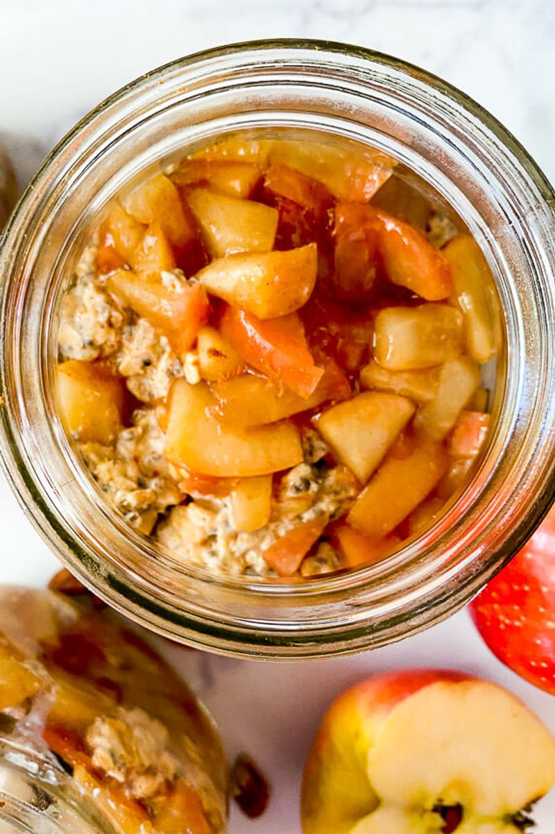 Pie Filling Overnight Oats