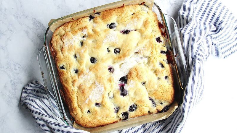 Buttermilk Blueberry Breakfast Cake