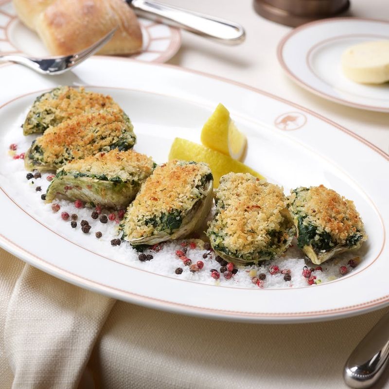 Oysters Rockefeller