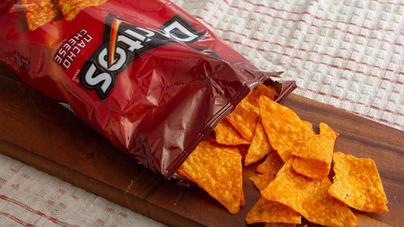 Doritos and BBQ Sauce
