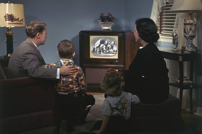 Watching TV Together as a Family
