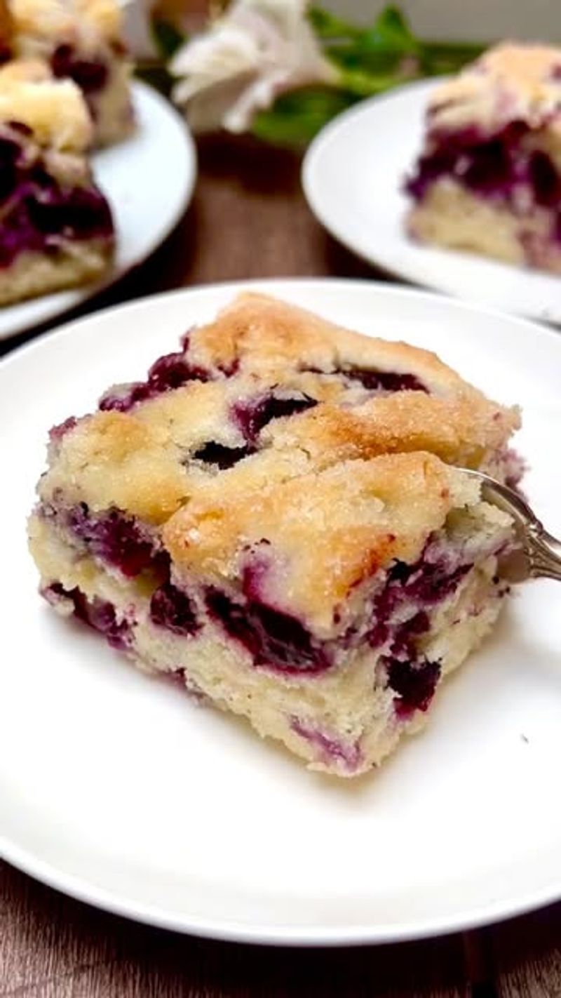 Blueberry Buttermilk Snacking Cake
