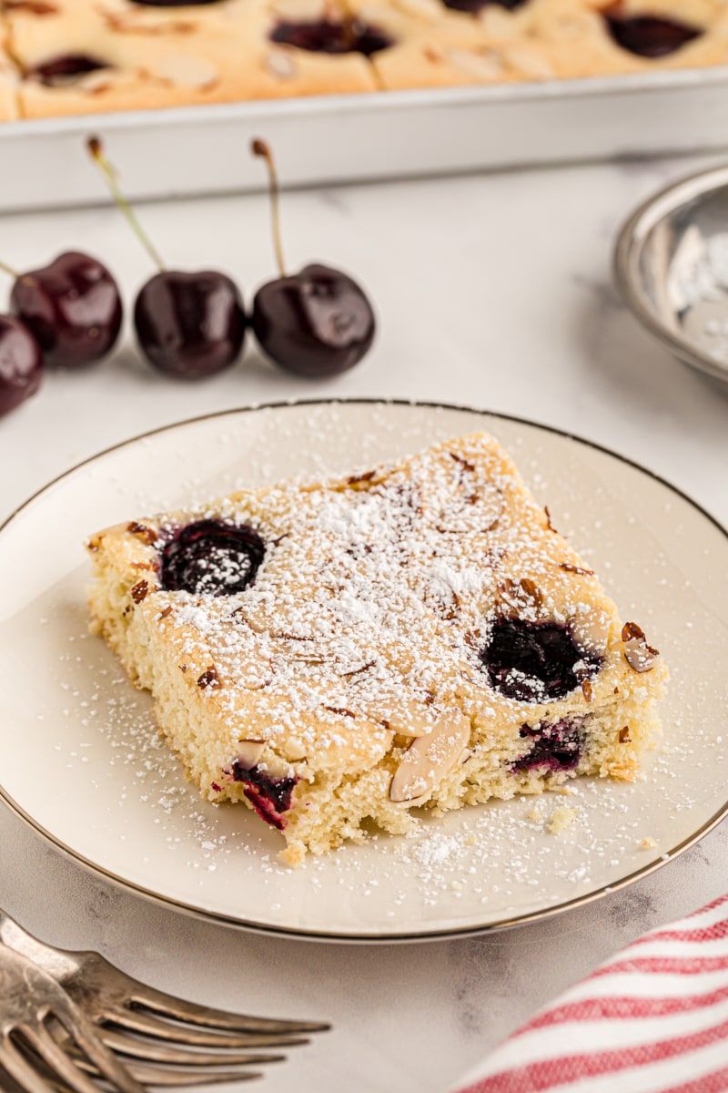Cherry Snack Cake