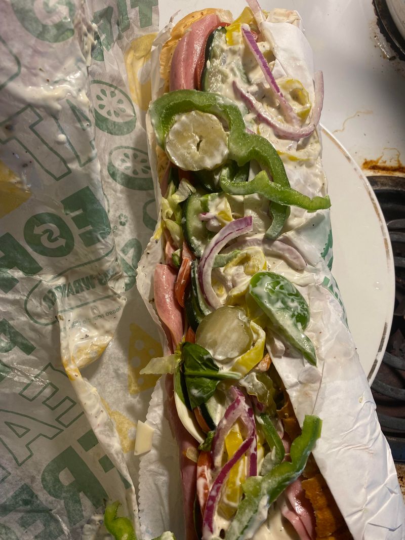 Not Asking for Sauce to Be Spread Evenly