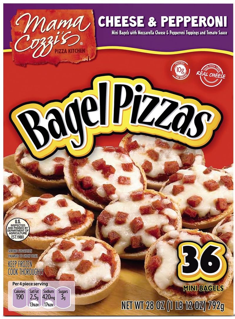 Mama Cozzi's Pizza Kitchen Mini Pizza Bagels
