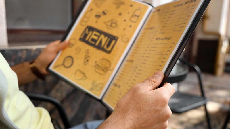 Sticky, Stained Menus That Feel Ancient