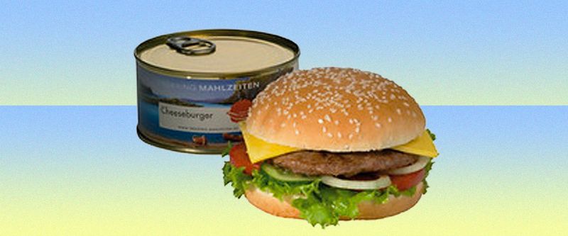 Canned Hamburgers