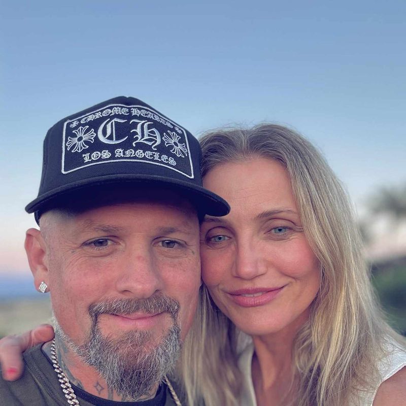 Cameron Diaz and Benji Madden