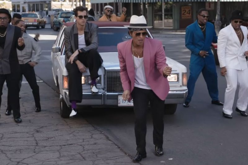 Uptown Funk by Mark Ronson and Bruno Mars