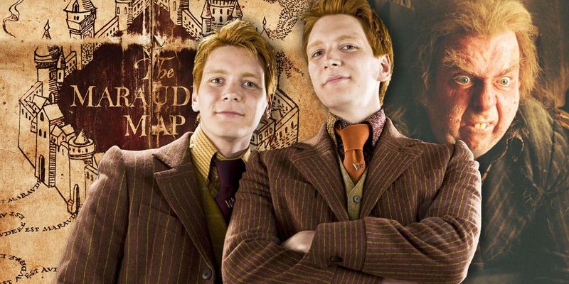 Fred and George Never Noticed Scabbers on the Map
