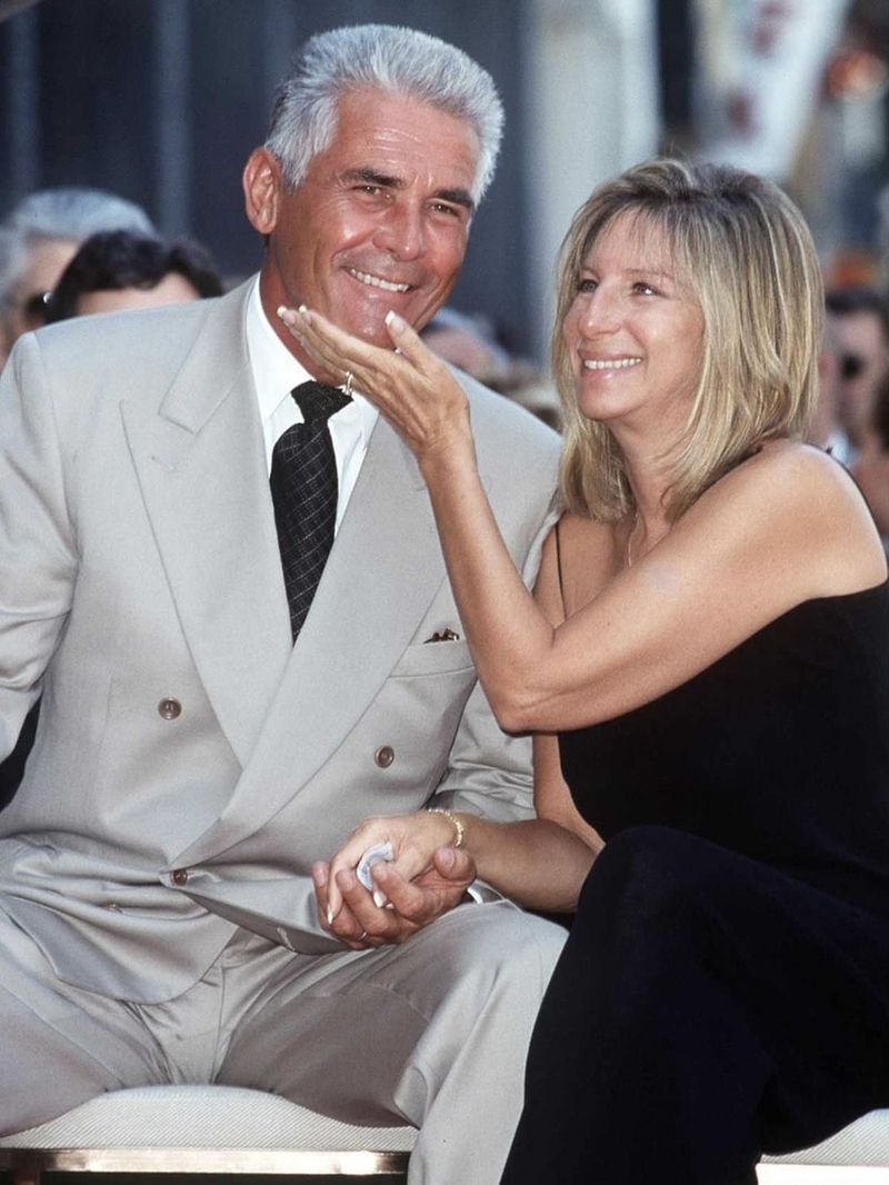 Barbra Streisand and James Brolin