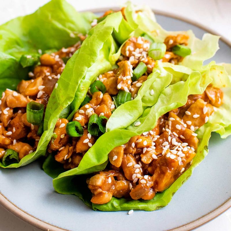Chicken Lettuce Wraps