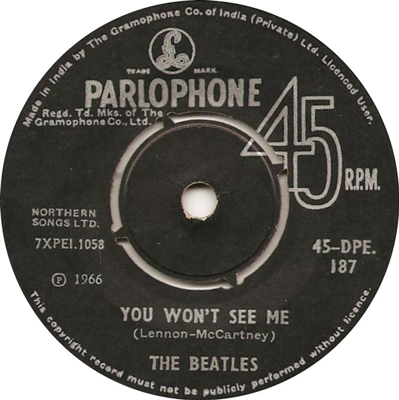 You Won't See Me (1965)