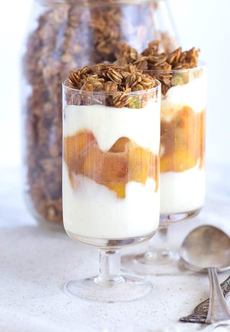 Pie Filling Yogurt Parfait