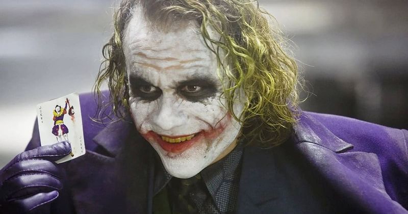 Heath Ledger as The Joker in The Dark Knight (2008)