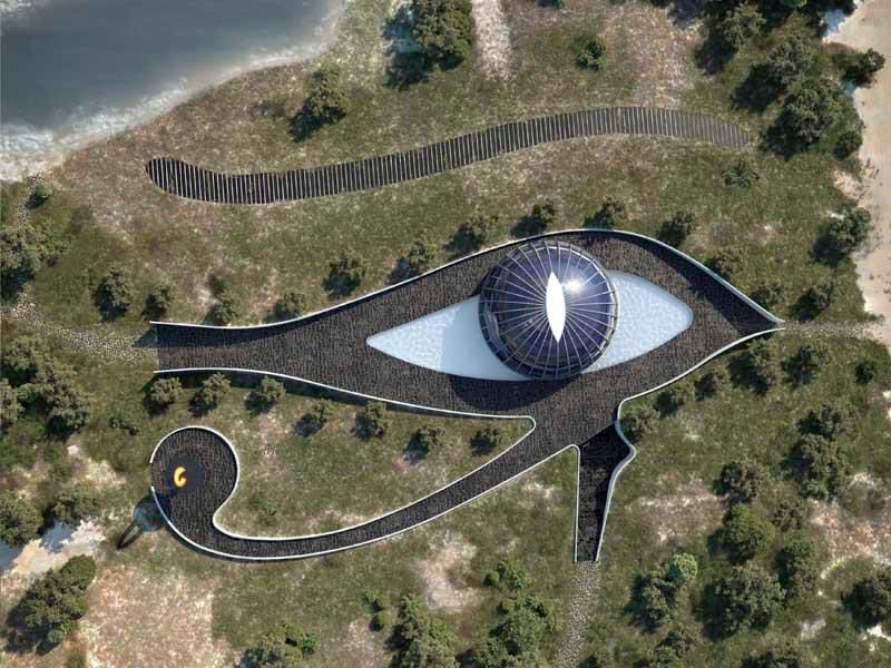 Naomi Campbell's Eye of Horus Eco-House