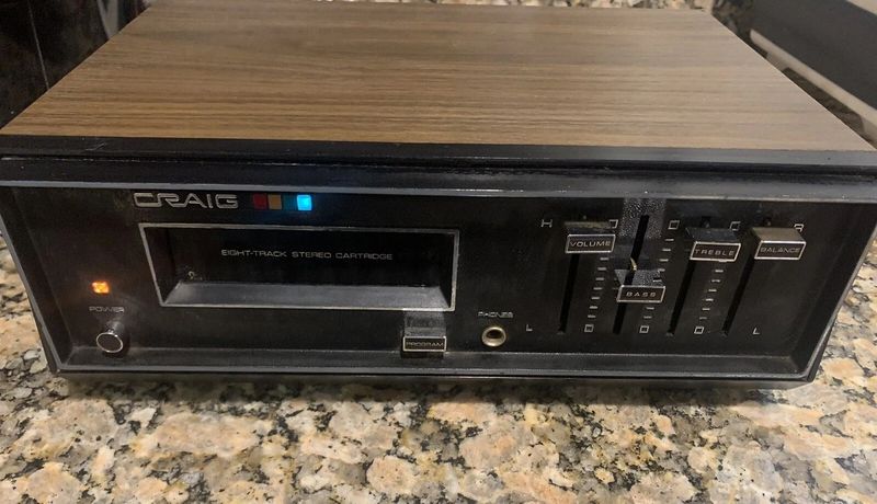 8-Track Tape Player