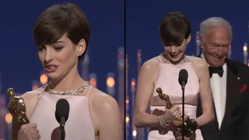 Anne Hathaway's Speech That Made Everyone Uncomfortable (2013 Oscars)
