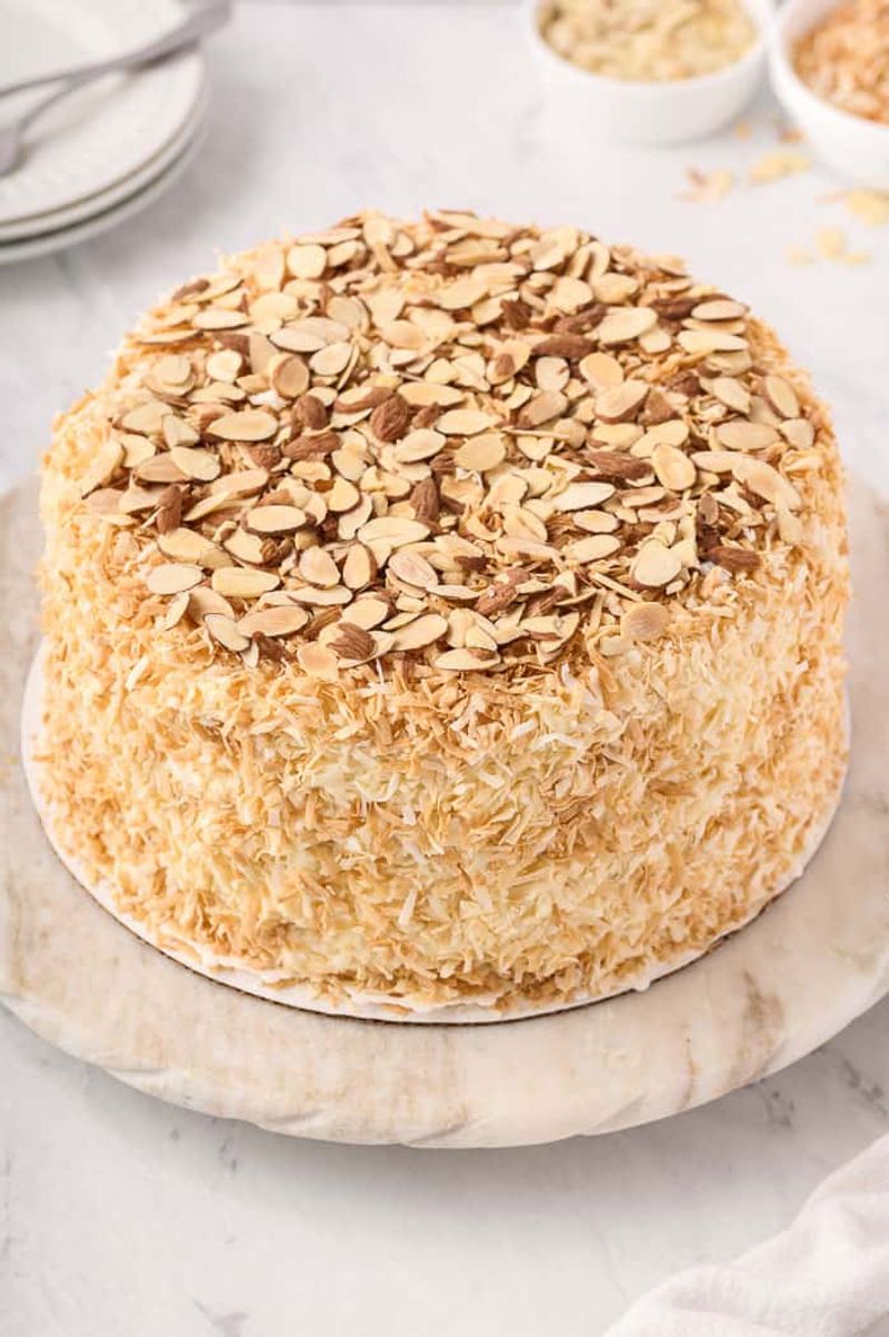 Coconut Almond Cake