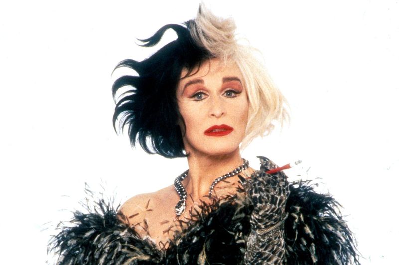 Glenn Close as Cruella de Vil (101 Dalmatians)