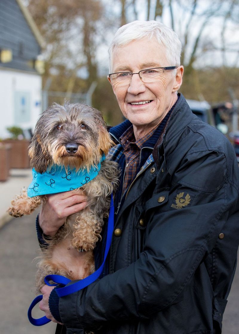Paul O'Grady and His Beloved Dachshund Sausage