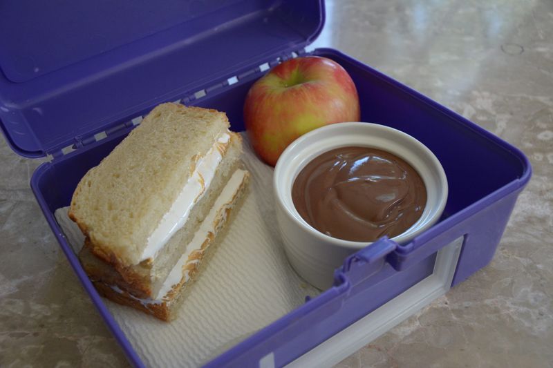 Cream Cheese and Pickle Sandwich