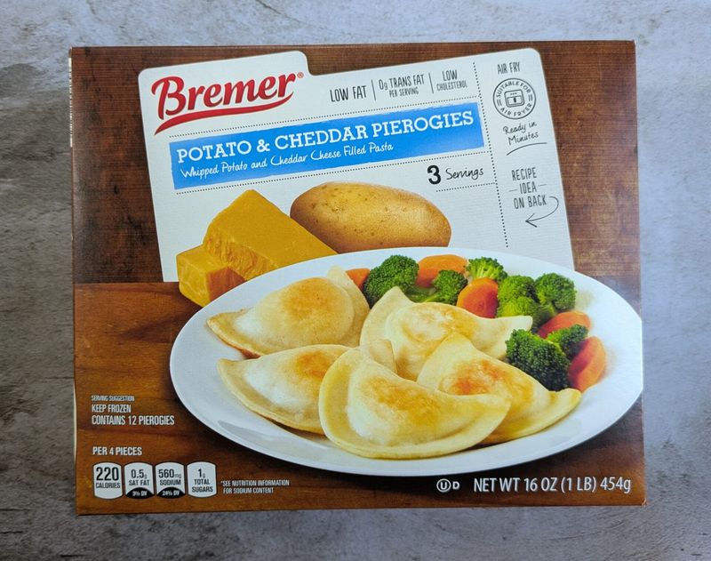 Bremer Potato and Cheddar Pierogies
