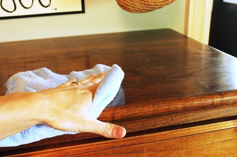 Polishing Wood Furniture and Metal Fixtures