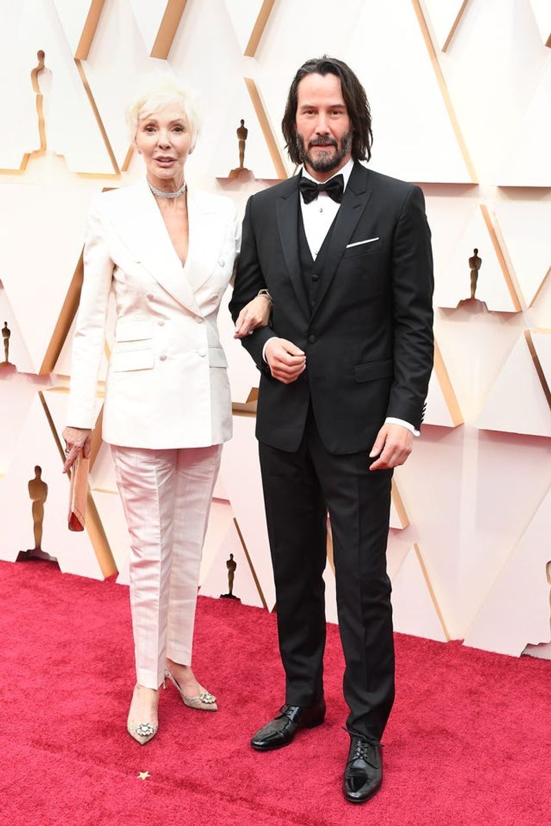 Keanu Reeves and Patricia Taylor