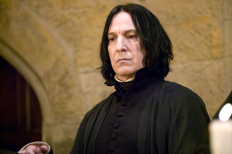 Alan Rickman as Severus Snape in Harry Potter